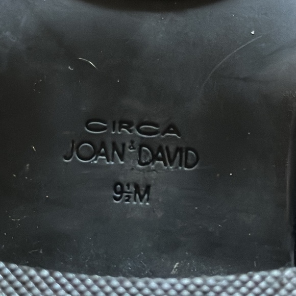 Circa Joan David Sz 9 1/2 black leather tall boots - Picture 10 of 11